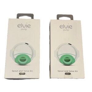 Elvie Pump - Spout and Valve Kit  (4 Pack)  Teal - New in box- Fast Shipping